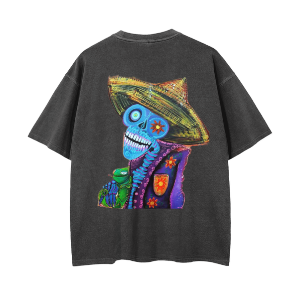 Vintage Wash Drop Shoulder T-Shirt - 250 GSM