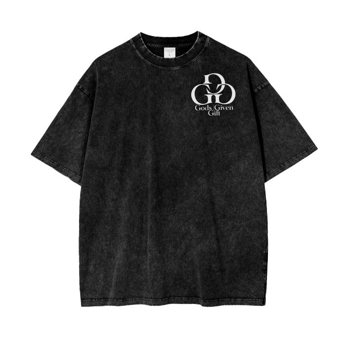 Acid Wash Oversize T-Shirt - 250 GSM